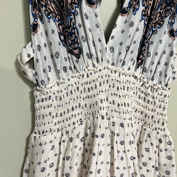 FREE PEOPLE Walking Through Dreams Mini Skater Dress Size small Sleeveless - Picture 6 of 8